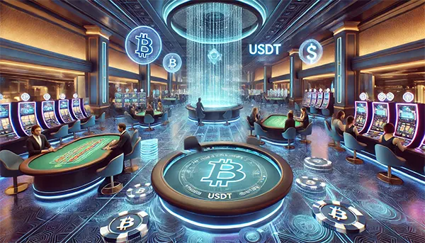 Bitcoin-Casino-Transaktionen